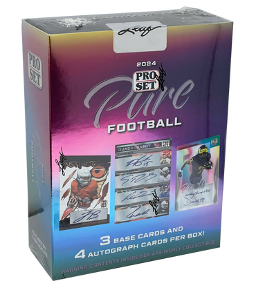 2024 Leaf Pro Set Pure Football Hobby Box