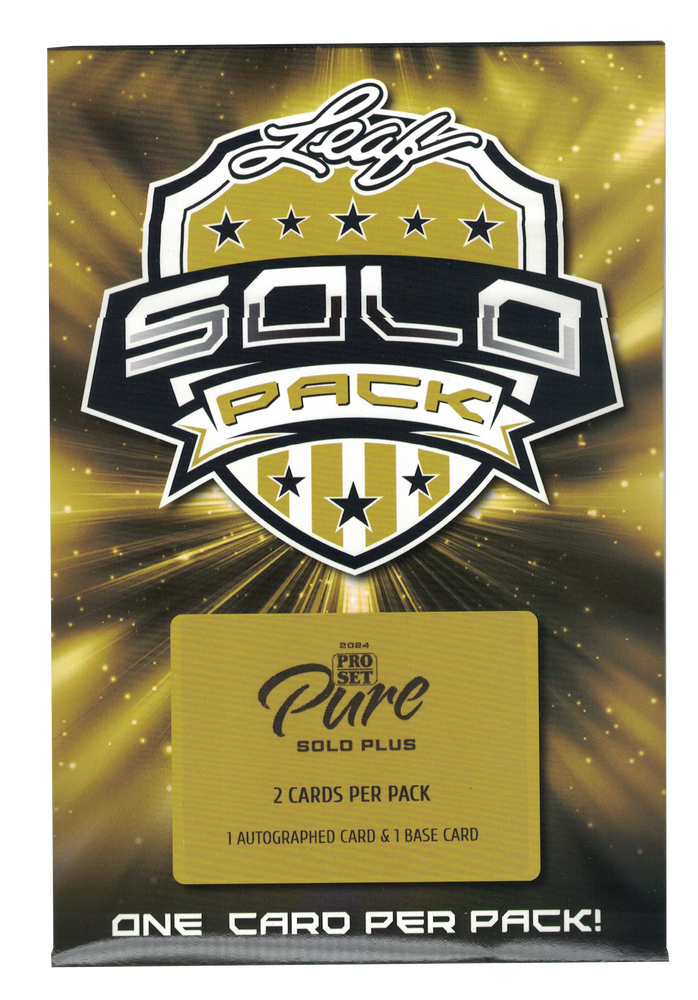 2024 Leaf Pro Set Pure Football Solo Hobby Pack