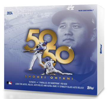 2024 Topps 50/50 Shohei Ohtani Baseball Hobby Box