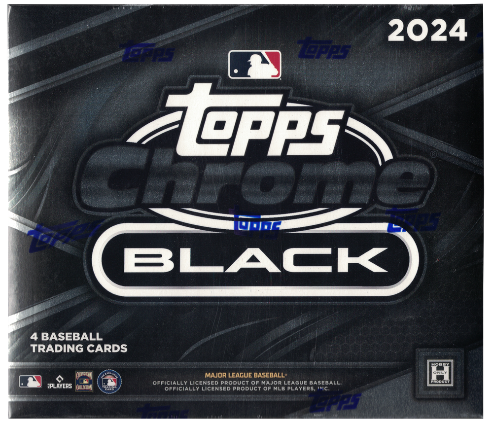 2024 Topps Chrome Black Baseball Hobby Box