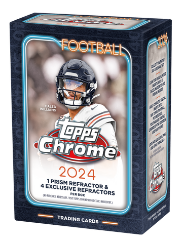 2024 Topps Chrome Football Blaster Box
