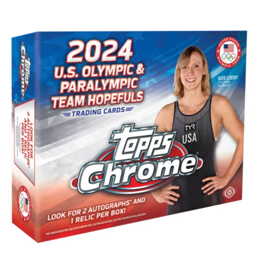 2024 Topps Chrome U.S. Olympic & Paralympic Team Hopefuls Hobby Box
