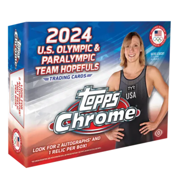 2024 Topps Chrome U.S. Olympic & Paralympic Team Hopefuls Hobby Box
