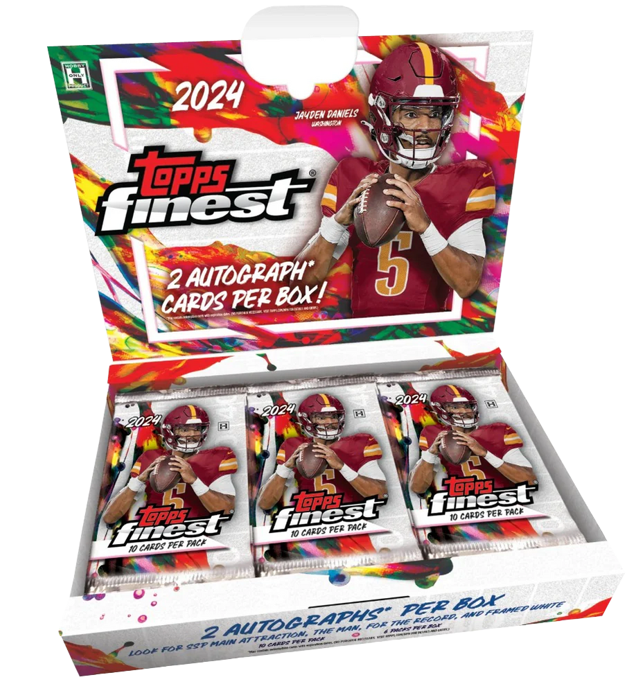 2024 Topps Finest Football Hobby Box
