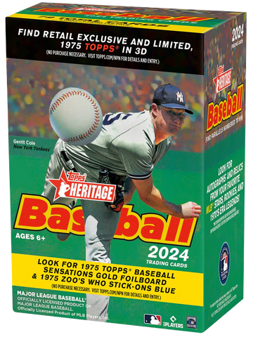 2024 Topps Heritage Baseball Value Blaster Box