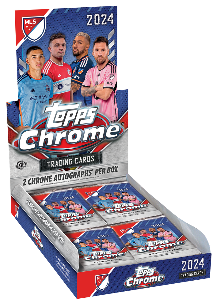 2024 Topps Chrome MLS Soccer Hobby Box