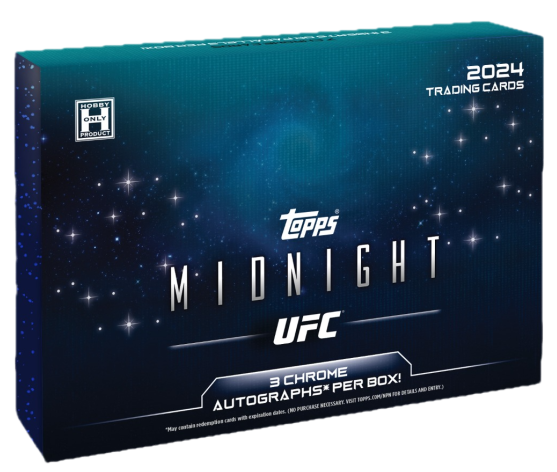 2024 Topps Midnight UFC Hobby Box