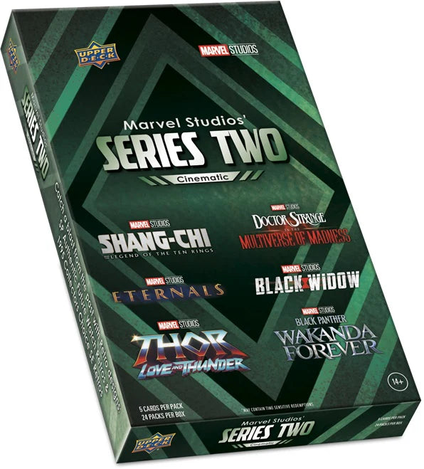 Marvel Studios Series 2 Cinematic Trading Cards Hobby Box (Upper Deck 2024)