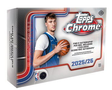 2025-26 Topps Chrome Basketball Breaker's Delight Box