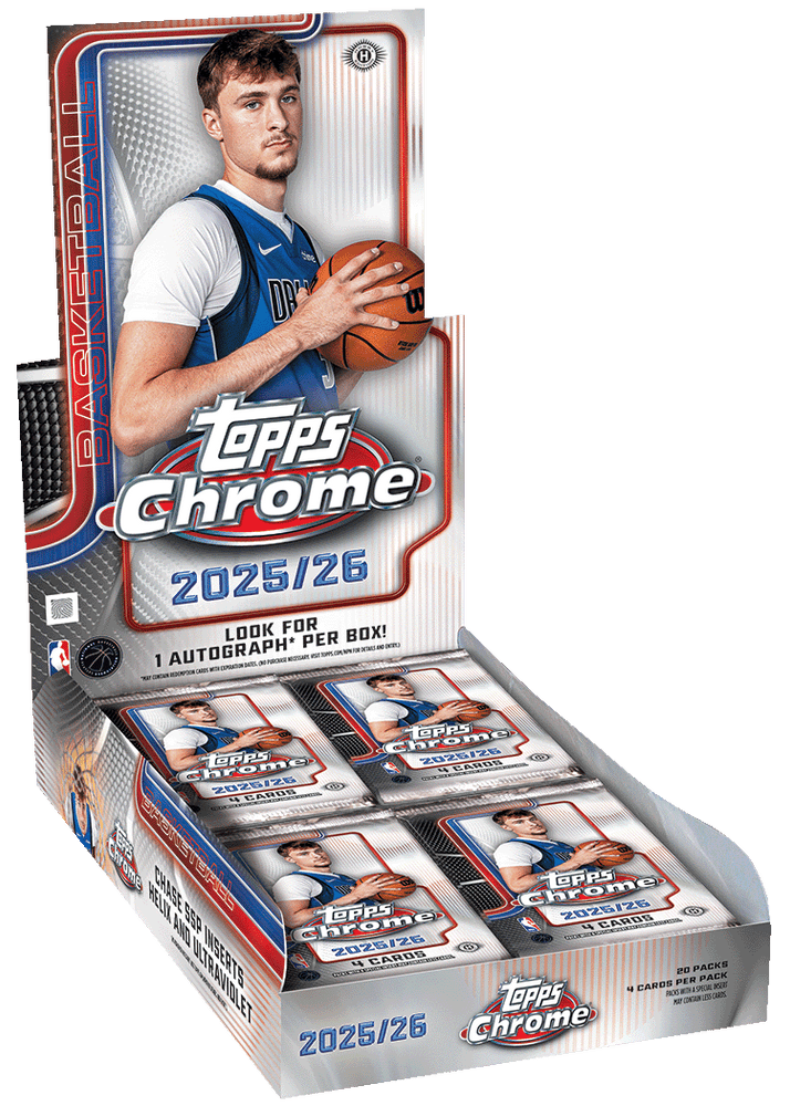 2025-26 Topps Chrome Basketball Hobby Box