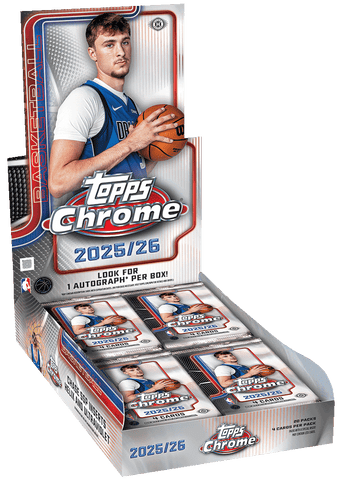 2025-26 Topps Chrome Basketball Hobby Box