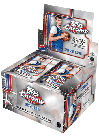 2025-26 Topps Chrome Basketball Jumbo Box