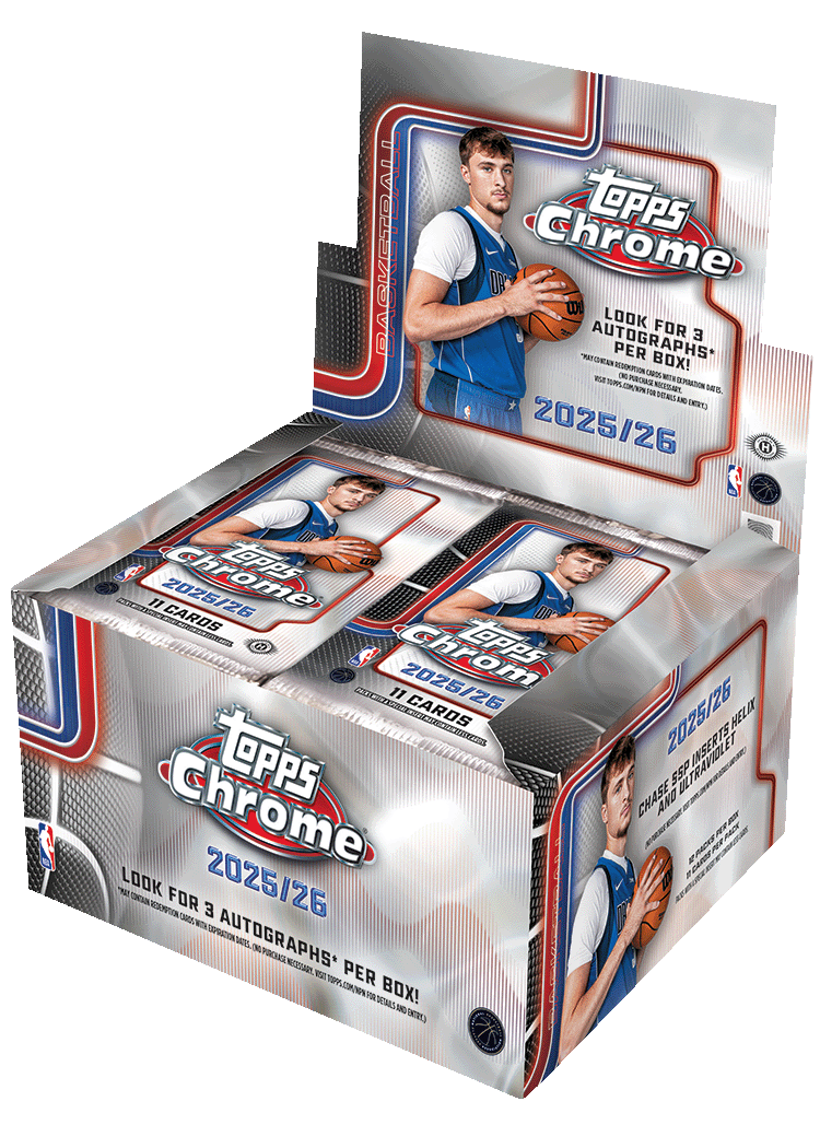2025-26 Topps Chrome Basketball Jumbo Box