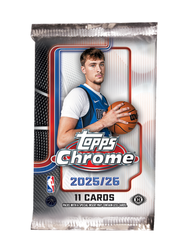 2025-26 Topps Chrome Basketball Jumbo Pack