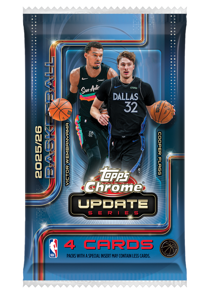 2025-26 Topps Chrome Update Basketball Value Blaster Pack