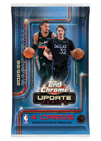2025-26 Topps Chrome Update Basketball Value Blaster Pack