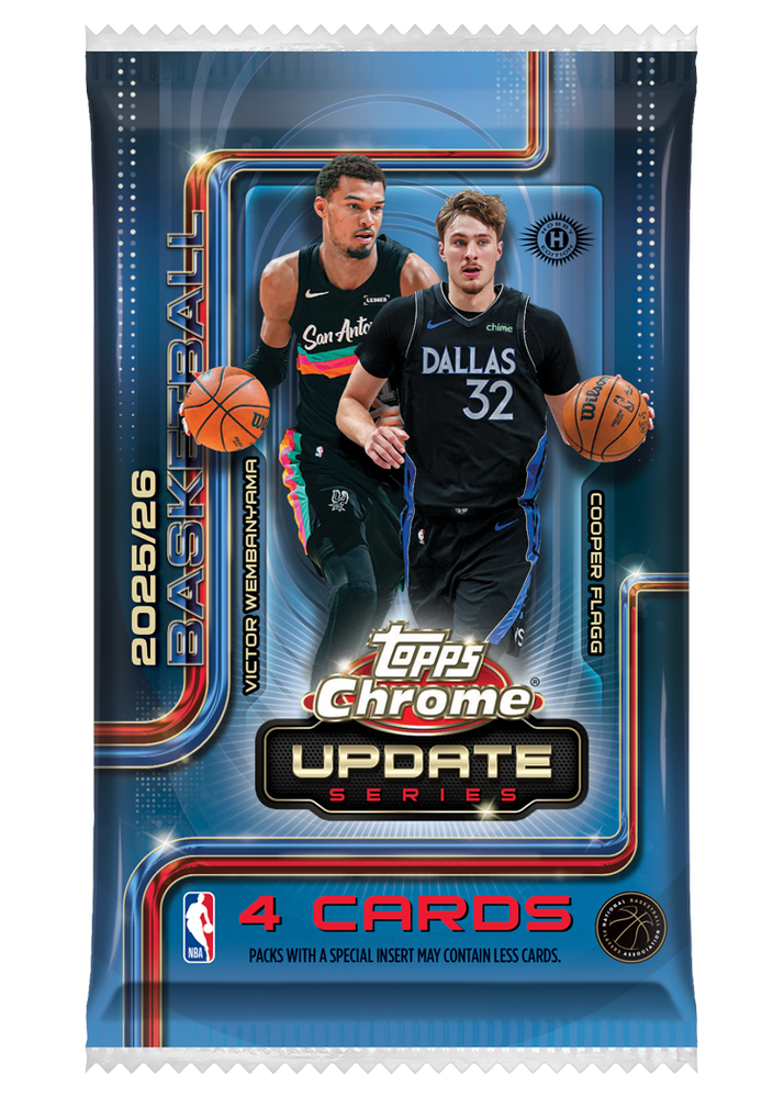 2025-26 Topps Chrome Update Basketball Hobby Pack