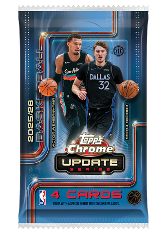 2025-26 Topps Chrome Update Basketball Hobby Pack