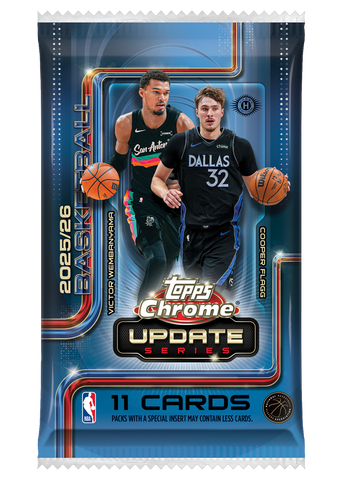 2025-26 Topps Chrome Update Basketball Jumbo Pack