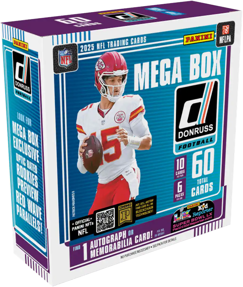 2025 Donruss Football Mega Box