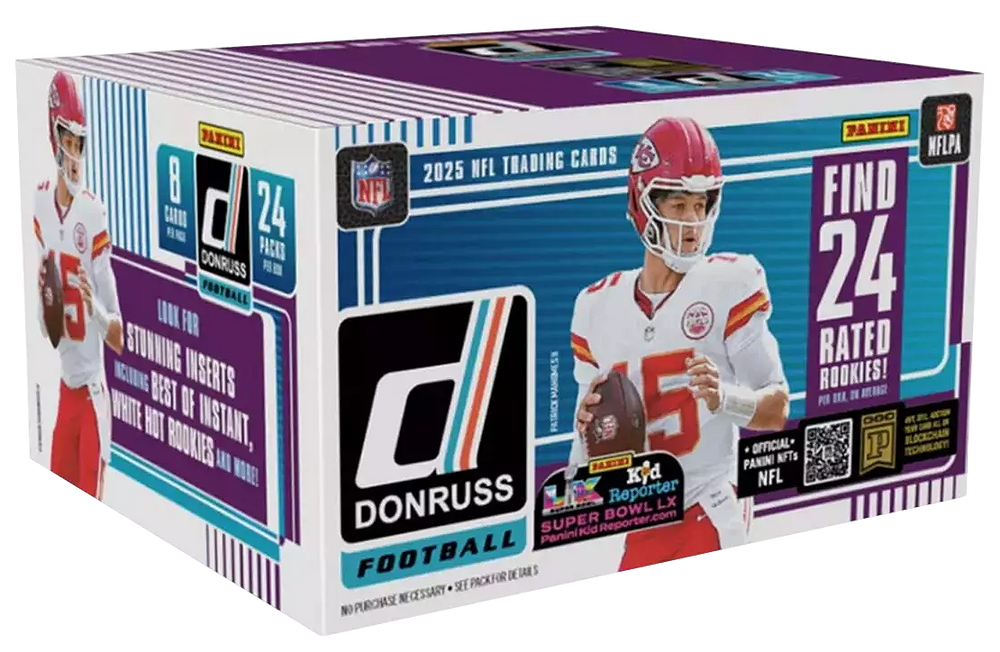 2025 Donruss Football Retail Box