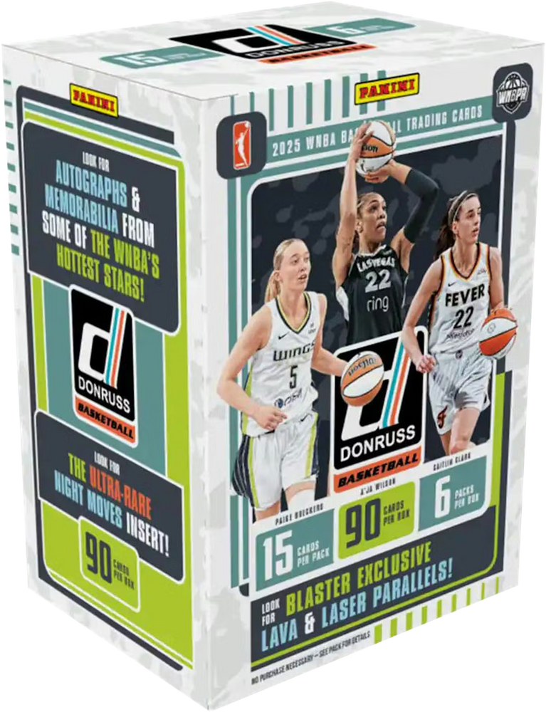 2025 Donruss WNBA Basketball Blaster Box