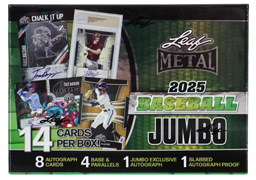 2025 Leaf Metal Baseball Jumbo Box