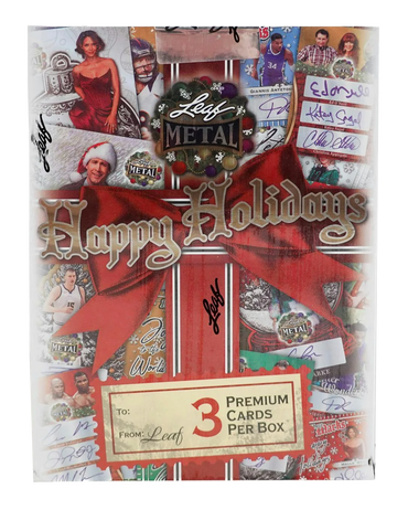 2025 Leaf Metal Happy Holidays Hobby Box