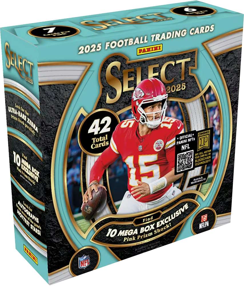 2025 Panini Select Football Mega Box