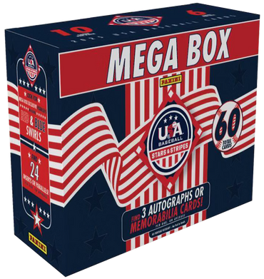 2025 USA Stars & Stripes Baseball Mega Box
