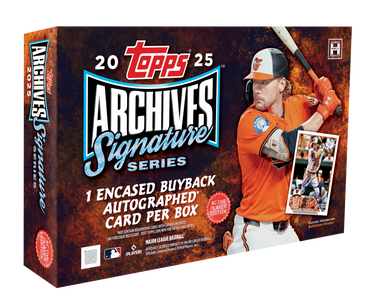 2025 Topps Archives Signature Series Baseball - Active Player Edition Hobby Box