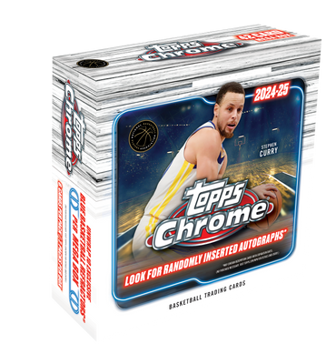 2024-25 Topps Chrome Basketball Mega Box