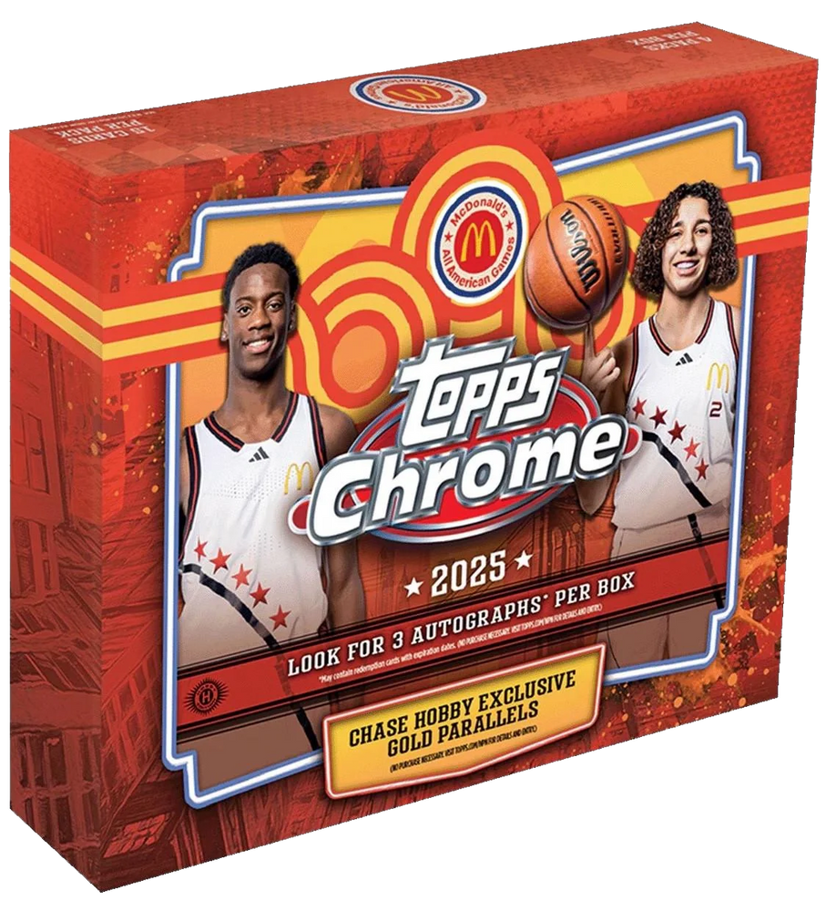 2025 Topps Chrome McDonald's All American Basketball Hobby Box