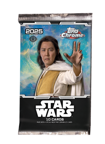 2025 Topps Chrome Star Wars Hobby Pack