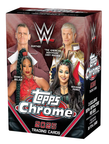 2025 Topps Chrome WWE Blaster Box