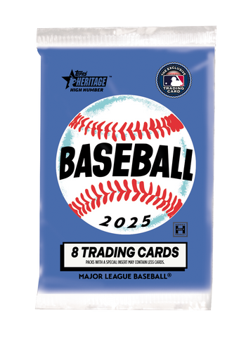 2025 Topps Heritage High Number Baseball Hobby Pack