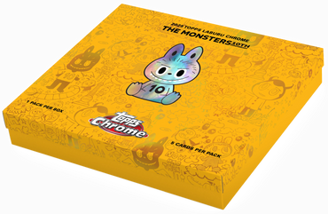 2025 Topps Labubu Chrome 10th Anniversary Hobby Box