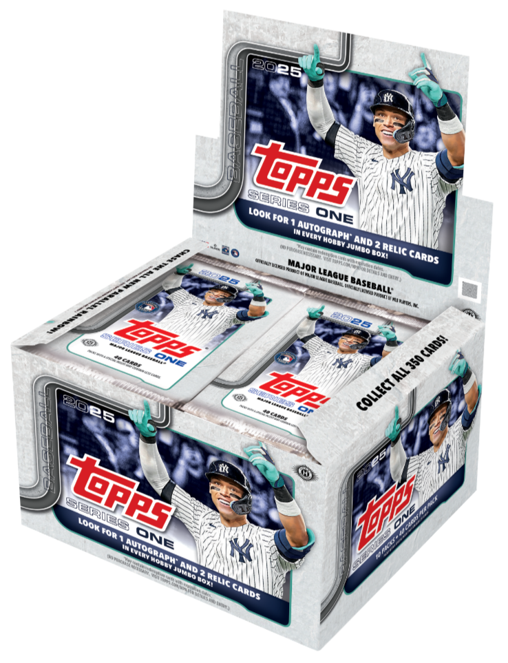 2025 Topps Series 1 Baseball Hobby Jumbo Box - Preorder for 2/15/25 + Bonus Supplies