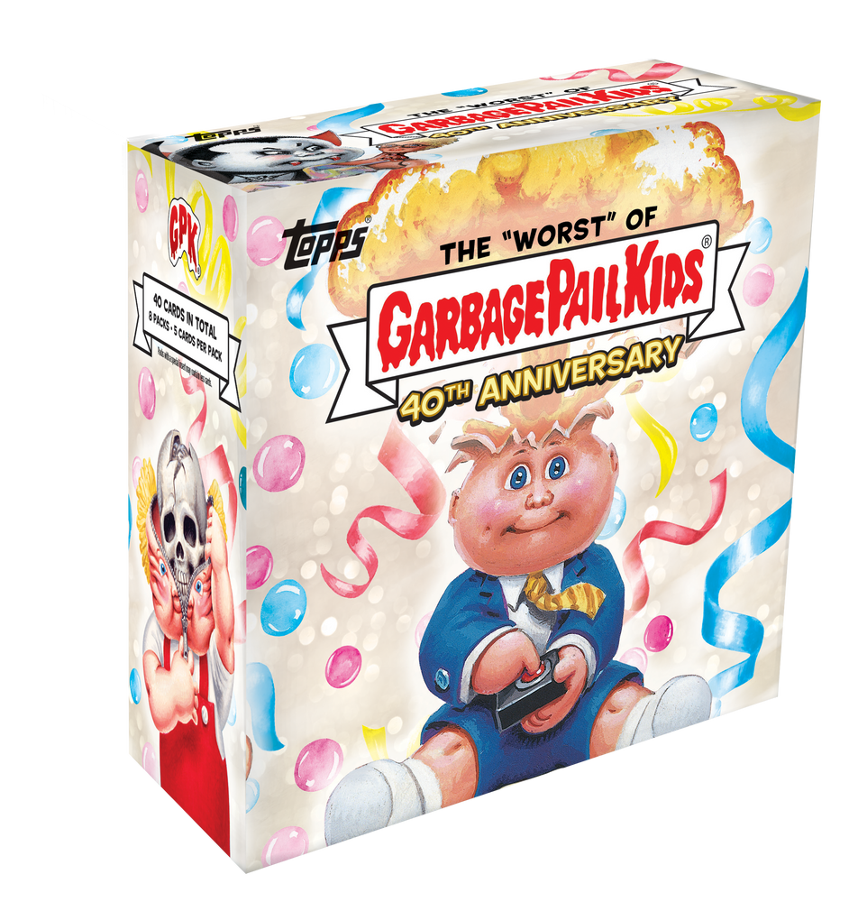 2025 Worst of Garbage Pail Kids 40th Anniversary Hobby Box
