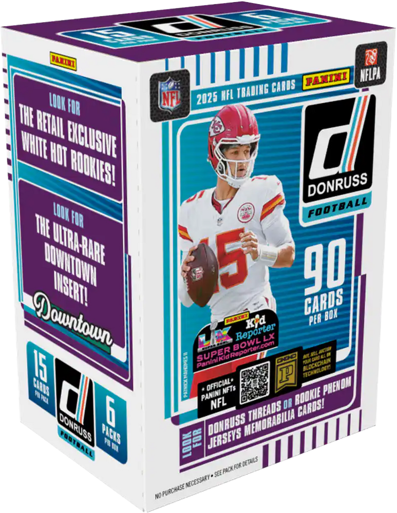 2025 Donruss Football Blaster Box
