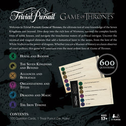 Trivial Pursuit: Game Of Thrones