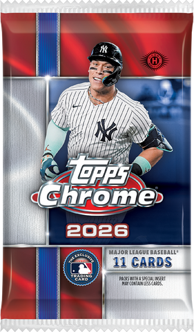 2026 Topps Chrome Baseball Jumbo Pack