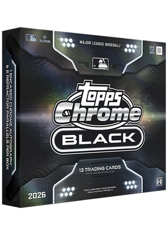 2026 Topps Chrome Black Baseball Hobby Box