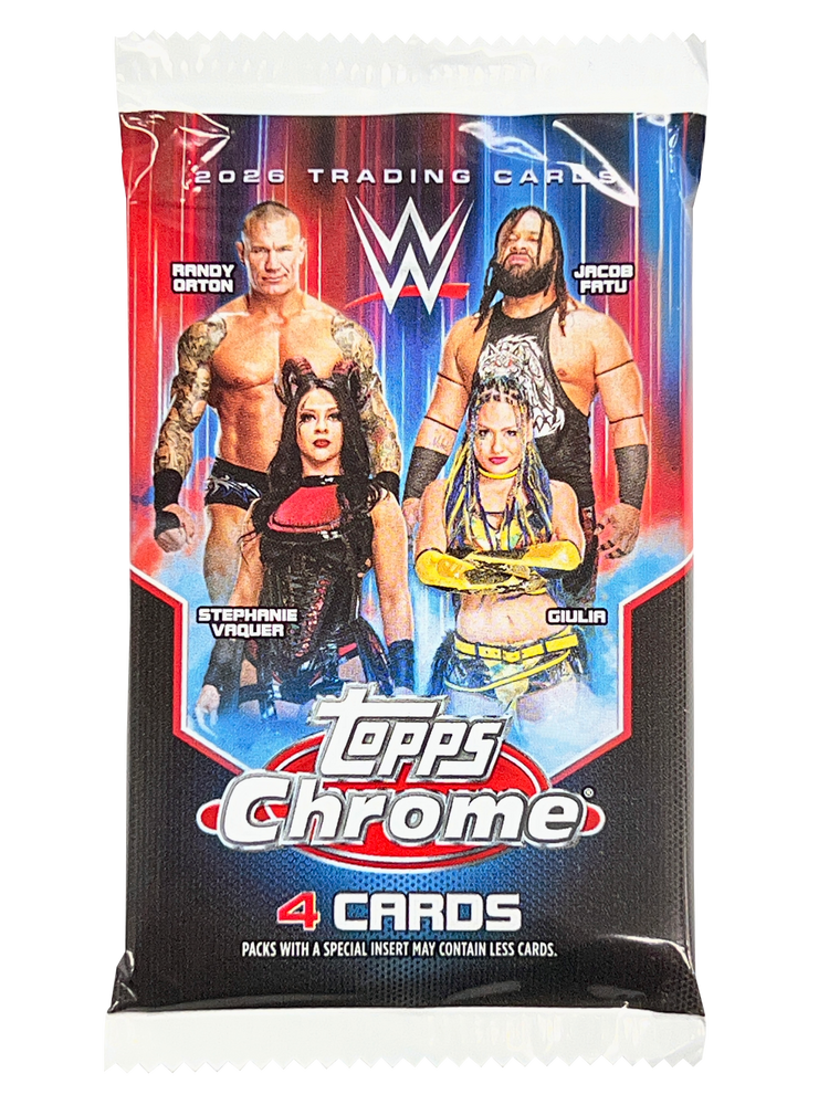 2026 Topps Chrome WWE Blaster Pack