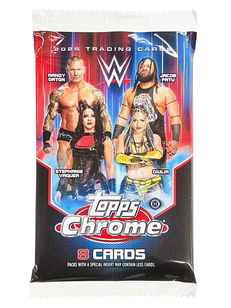 2026 Topps Chrome WWE Hobby Pack