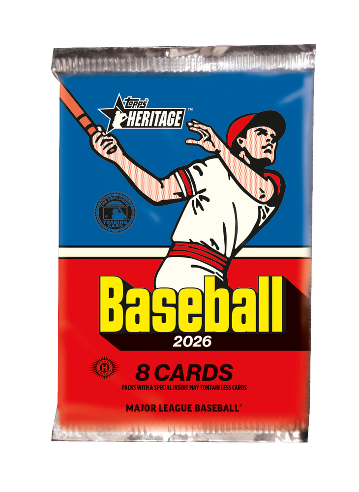 2026 Topps Heritage Baseball Hobby Pack