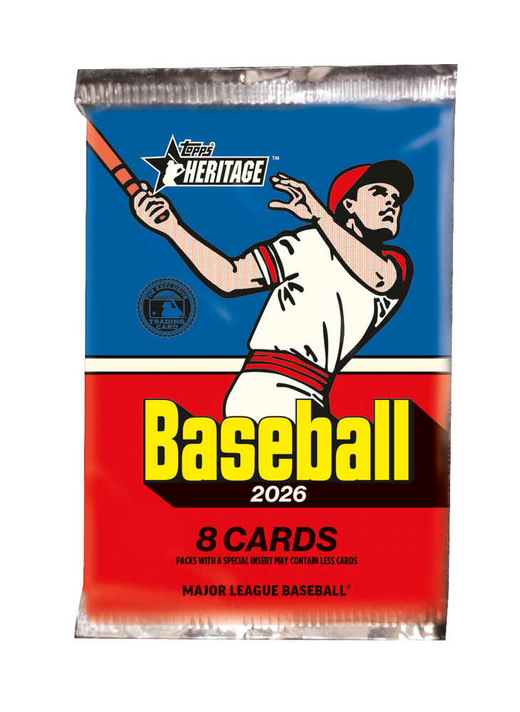 2026 Topps Heritage Baseball Mega Pack