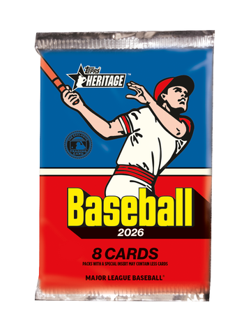 2026 Topps Heritage Baseball Mega Pack