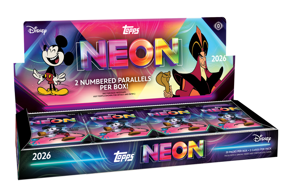 2026 Topps Neon Disney Hobby Box