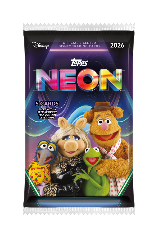 2026 Topps Neon Disney Mega Pack